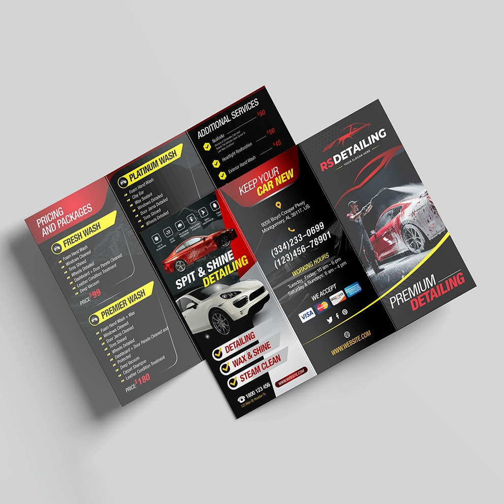 RS Auto Detailing Brochure